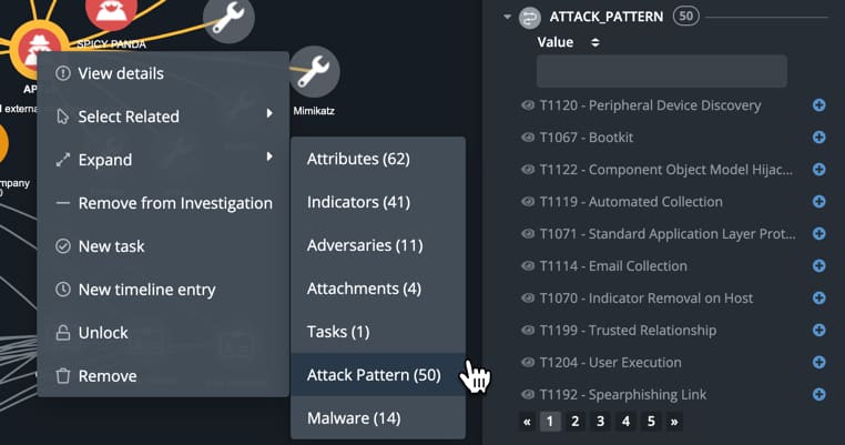 Adversary Attack Pattern