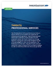 ThreatQ Profession Services Thumbnail