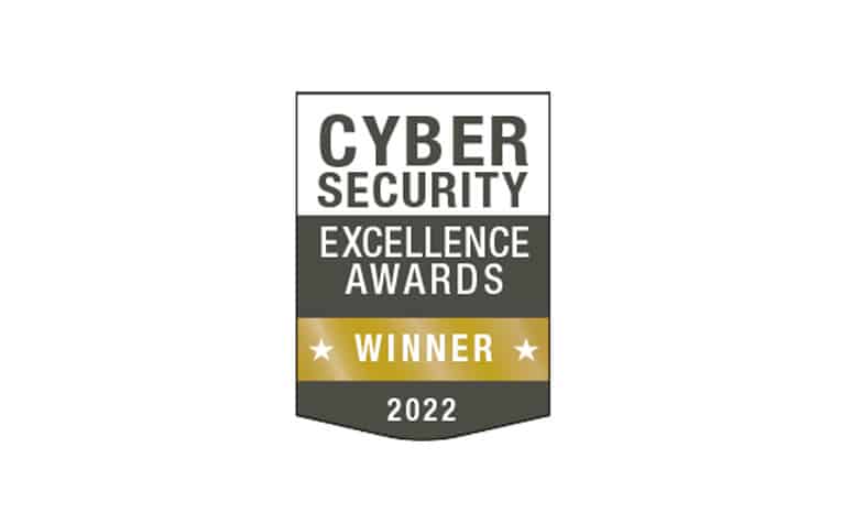 2022 Cybersecurity Excellence Awards -  Gold