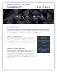 ThreatQuotient and Greynoise